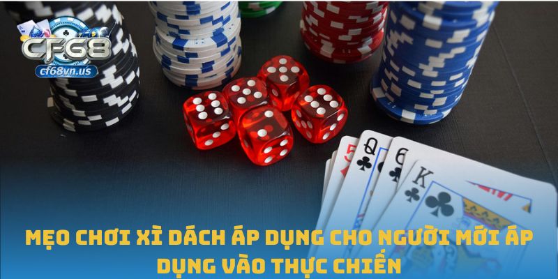 Mẹo chơi xì dách áp dụng cho người mới áp dụng vào thực chiến