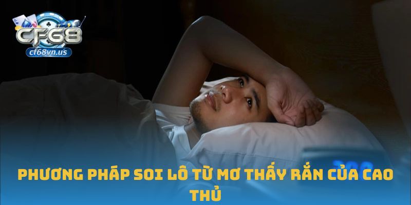 Phương pháp soi lô từ mơ thấy rắn của cao thủ